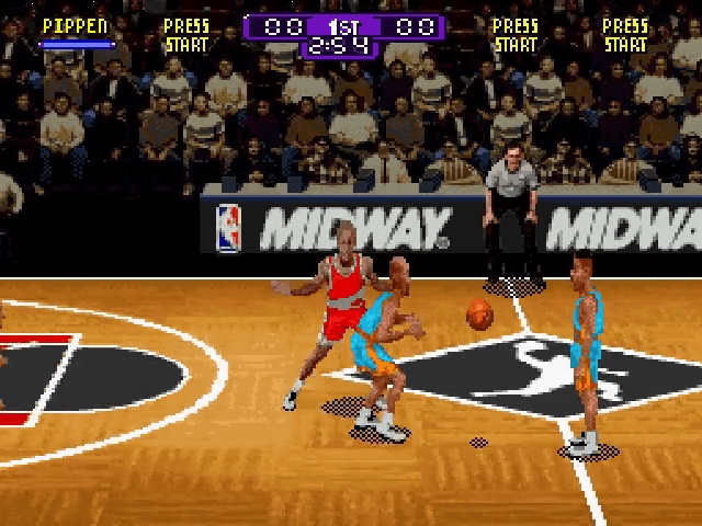 NBA Hang Time screenshot 4 for Super Nintendo